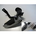 Furaste hinten rechts komplett mit Halter<br>Zustand: Gebraucht mit Mangel<br><br>Verwendbar fr: Sym GTS 300 i, Typ: LM25, Modelljahr: von 01/2009 bis 12/2012