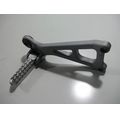 Furastenhalter hinten rechts, silbern<br>Zustand: Gebraucht ohne Mngel<br><br>Verwendbar fr: Moto Guzzi V 11 Sport, Typ: KR, Modelljahr: von 01/1999 bis 12/2001