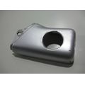 Abdeckung auf der Schwinge hinten links, silbern<br>Zustand: Gebraucht mit Mangel<br><br>Verwendbar fr: Moto Guzzi V 11 Sport, Typ: KR, Modelljahr: von 01/1999 bis 12/2001