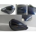 Tank, dunkelblau<br>Zustand: Gebraucht mit Mangel<br><br>Verwendbar fr: Moto Guzzi Nevada 750, Typ: LF, Modelljahr: von 01/1994 bis 12/2002