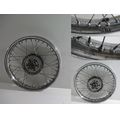 Vorderradfelge (J18x2.15), chrom<br>Zustand: Gebraucht mit Mangel<br><br>Verwendbar fr: Moto Guzzi Nevada 750, Typ: LF, Modelljahr: von 01/1994 bis 12/2002