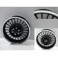 Hinterradfelge (J16x4.00), schwarz/silbern<br>Zustand: Gebraucht mit Mangel<br><br>Verwendbar fr: Moto Guzzi V9 Roamer, Typ: LH, Modelljahr: von 01/2016