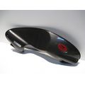 Seitenverkleidung rechts / Tank-Verkleidung rechts, anthrazit<br>Zustand: Gebraucht ohne Mngel<br><br>Verwendbar fr: Moto Guzzi V10 Centauro, Typ: KK, Modelljahr: von 01/1996 bis 12/2001