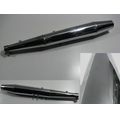 Auspuffendtopf links<br>Zustand: Gebraucht mit Mangel<br><br>Verwendbar fr: Moto Guzzi California 1100 Vintage, Typ: KD, Modelljahr: von 01/2006 bis 12/2012