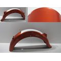 Radlauf hinten, orange /wei<br>Zustand: Gebraucht mit Mangel<br><br>Verwendbar fr: Moto Guzzi California 1100 Vintage, Typ: KD, Modelljahr: von 01/2006 bis 12/2012