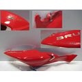 Sitzbankverkleidung rechts, rot<br>Zustand: Gebraucht mit Mangel<br><br>Verwendbar fr: MV Agusta Brutale 910 S, Typ: F4, Modelljahr: von 01/2005 bis 12/2008