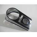 Cockpitarmaturen-Halter / Tank-Abdeckung oben, chrom/schwarz<br>Zustand: Gebraucht ohne Mngel<br><br>Verwendbar fr: Harley-Davidson FLSTN Softail Deluxe 103, Typ: LVF GLABNO, Modelljahr: von 01/2015 bis 12/2015