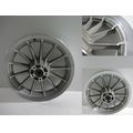 Hinterradfelge (T16x3.00MT), silbern<br>Zustand: Gebraucht mit Mangel<br><br>Verwendbar fr: Harley-Davidson FFAAAO Sportster XL 883, Typ: XL2 X8F, Modelljahr: von 01/2007 bis 12/2010
