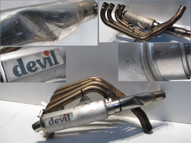 Auspuffanlage Auspuff-Krümmeranlage Krümmer DEVIL Yamaha FJ 1200 3CW ...